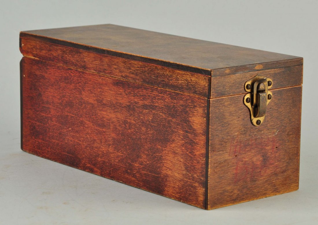 Wooden Box With Fishing Leaders (1 of 4)