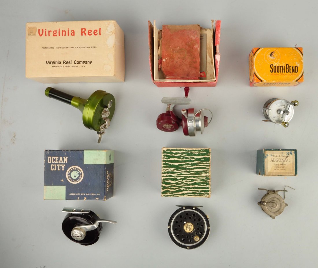 Lot Of 6: Spinning Reels in Boxes. (1 of 3)