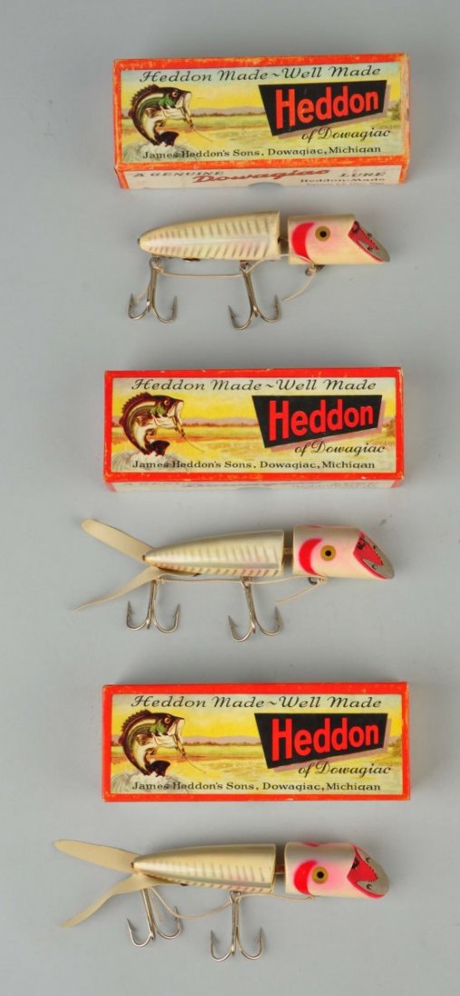 Lot Of 3: Navy Issue Heddon Zig Wag Baits. (1 of 6)