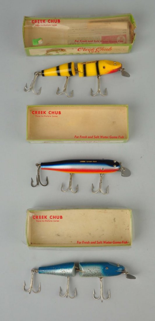 Lot Of 3: CCBCo. tack eyed Pikies In Boxes: CCBCo. tack eyed Pikies, all with correct boxes.