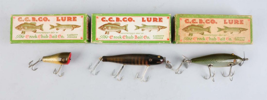 Lot Of 3: CCBC Fishing Lures In Boxes. (1 of 3)