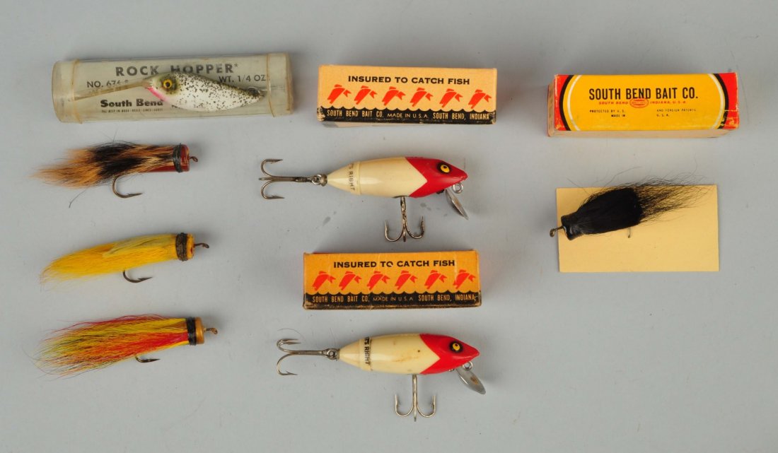 Lot Of 7: South Bend Baits. (1 of 2)
