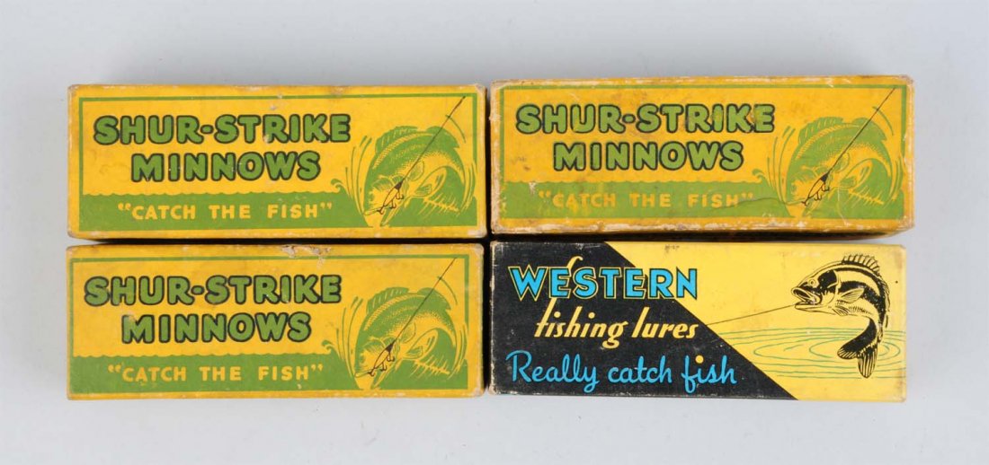 Lot Of 4: Empty Boxes. (1 of 4)