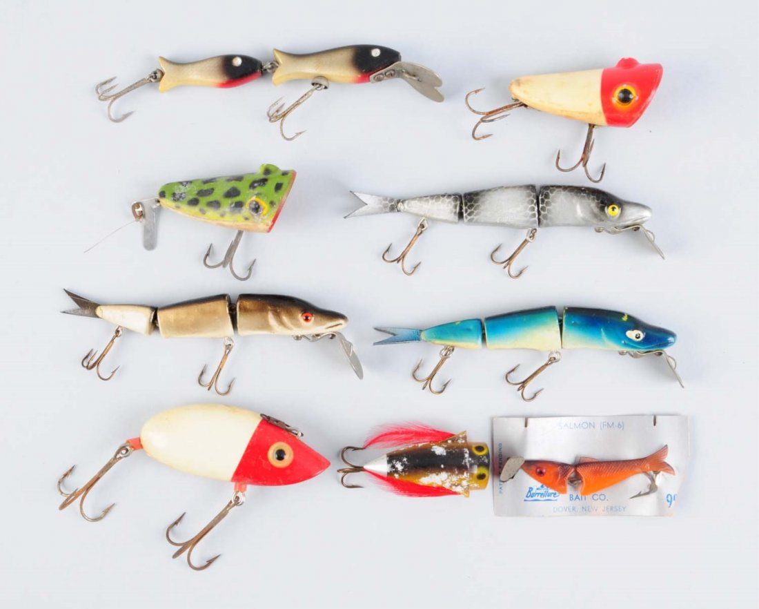 Lot Of 9: Assorted Fishing Lures. (1 of 1)