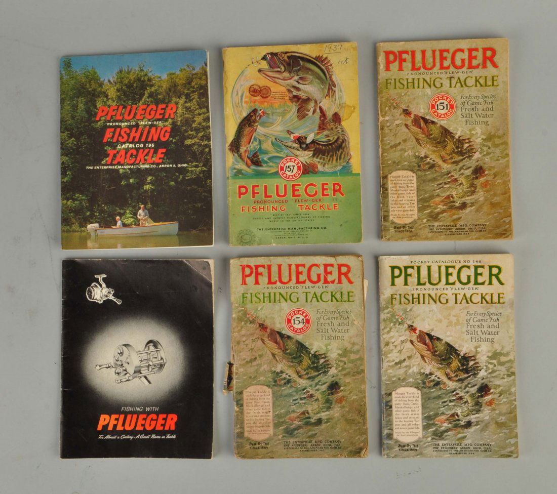 Large Lot Of Pflueger Catalogs (1 of 1)