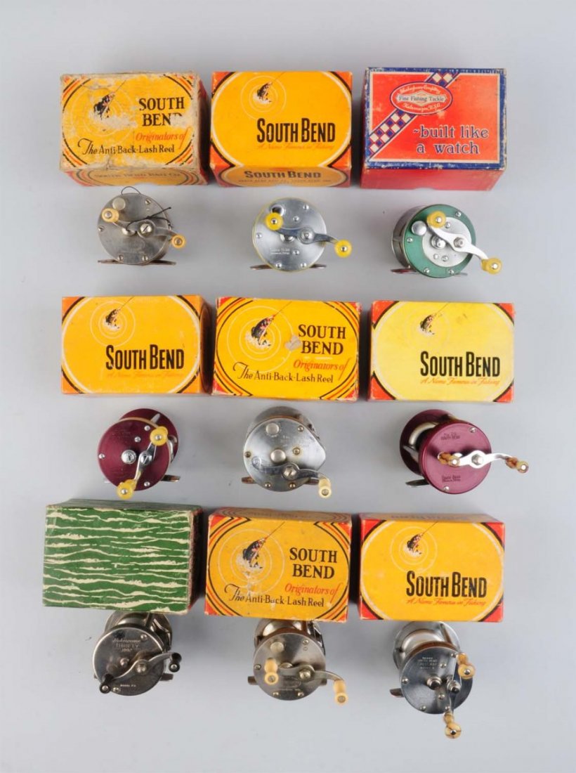 Lot Of Boxed Fishing Reels . (1 of 1)