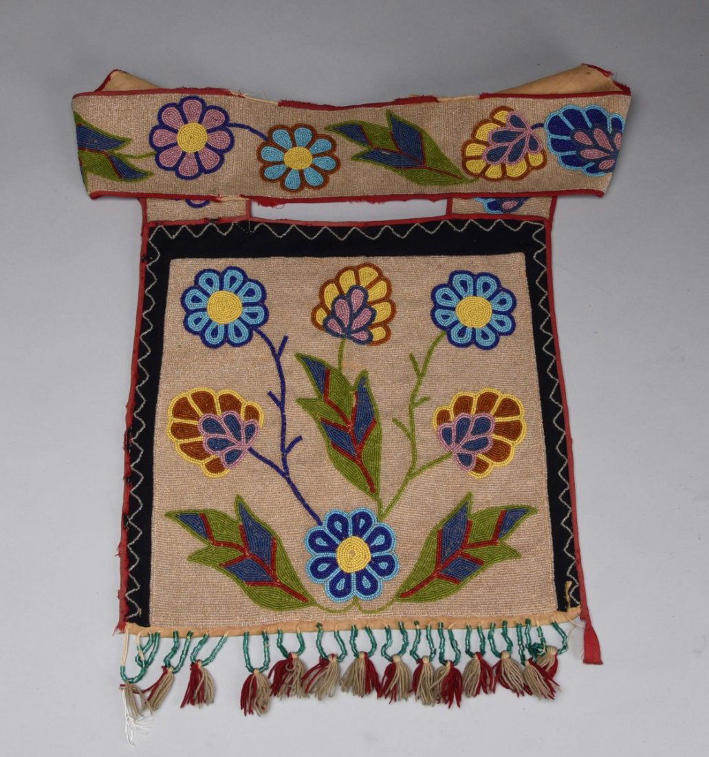 Early Native American Beaded Apron. (1 of 1)