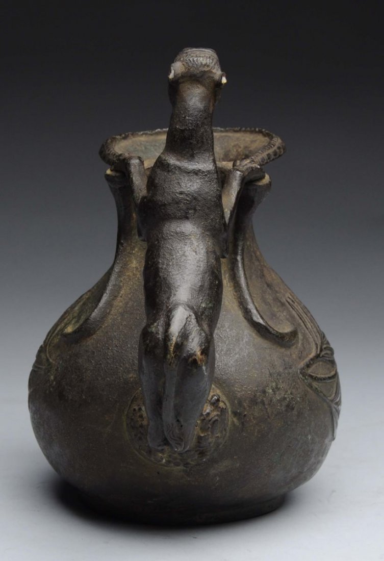 Early Bronze Vessel with Large Cat. (1 of 5)