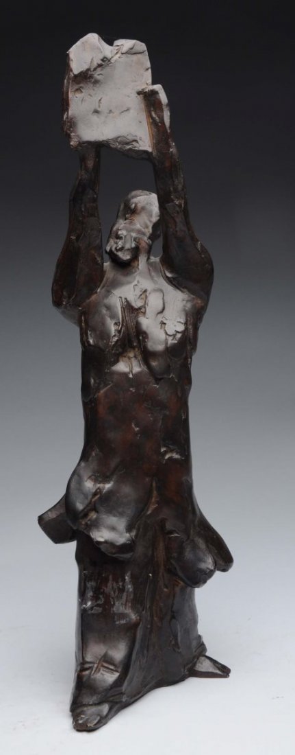 Bronze Moses Figure. (1 of 5)