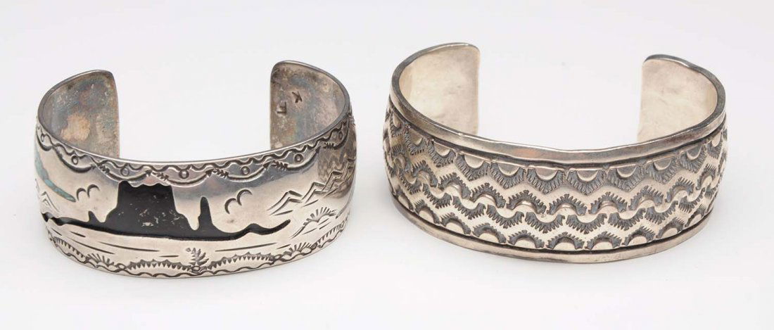 Two Native American Cuff Bracelets. (1 of 4)