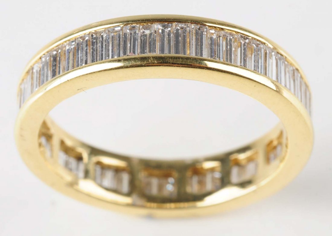 Men's Diamond Eternity Band. (1 of 6)