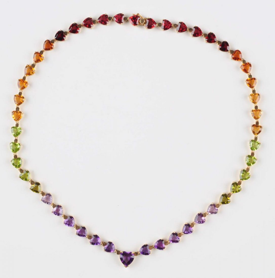 Multi-Gem Necklace. (1 of 4)