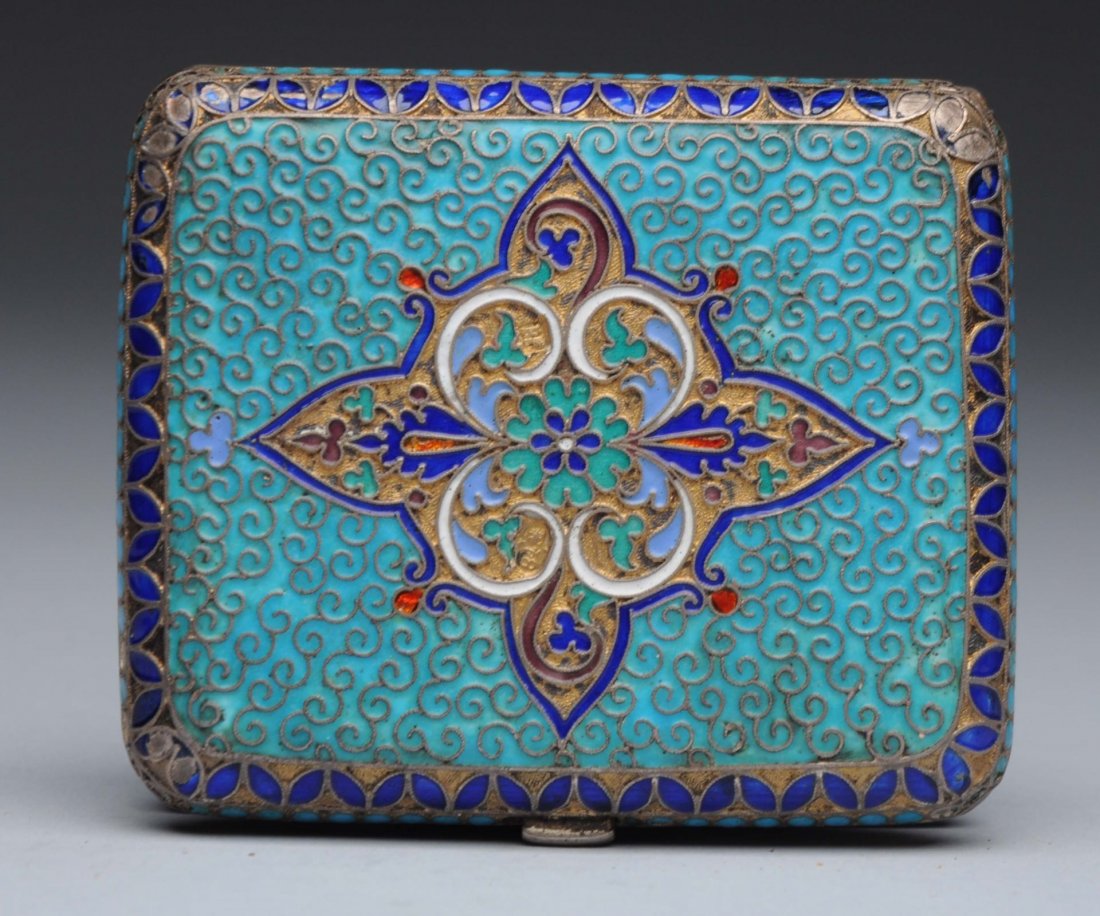 Enameled Silver Box (1 of 3)