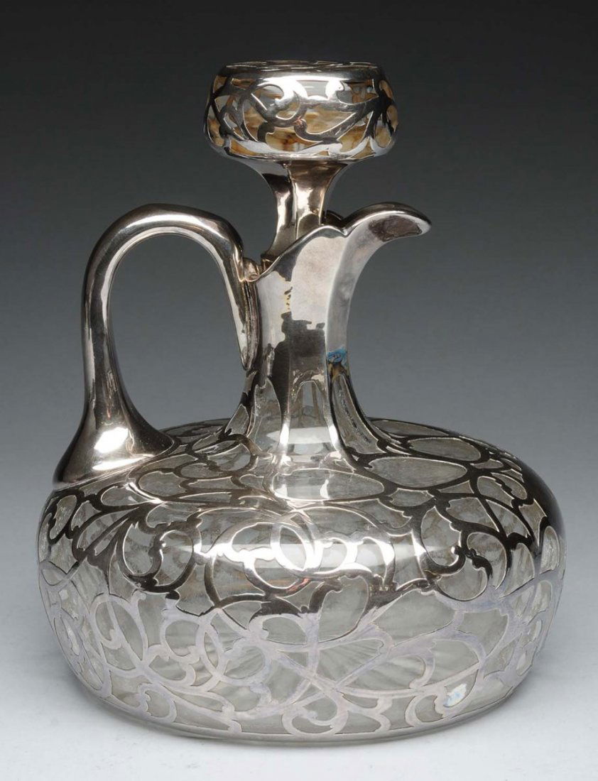 Alvin Silver Overlay Decanter (1 of 8)