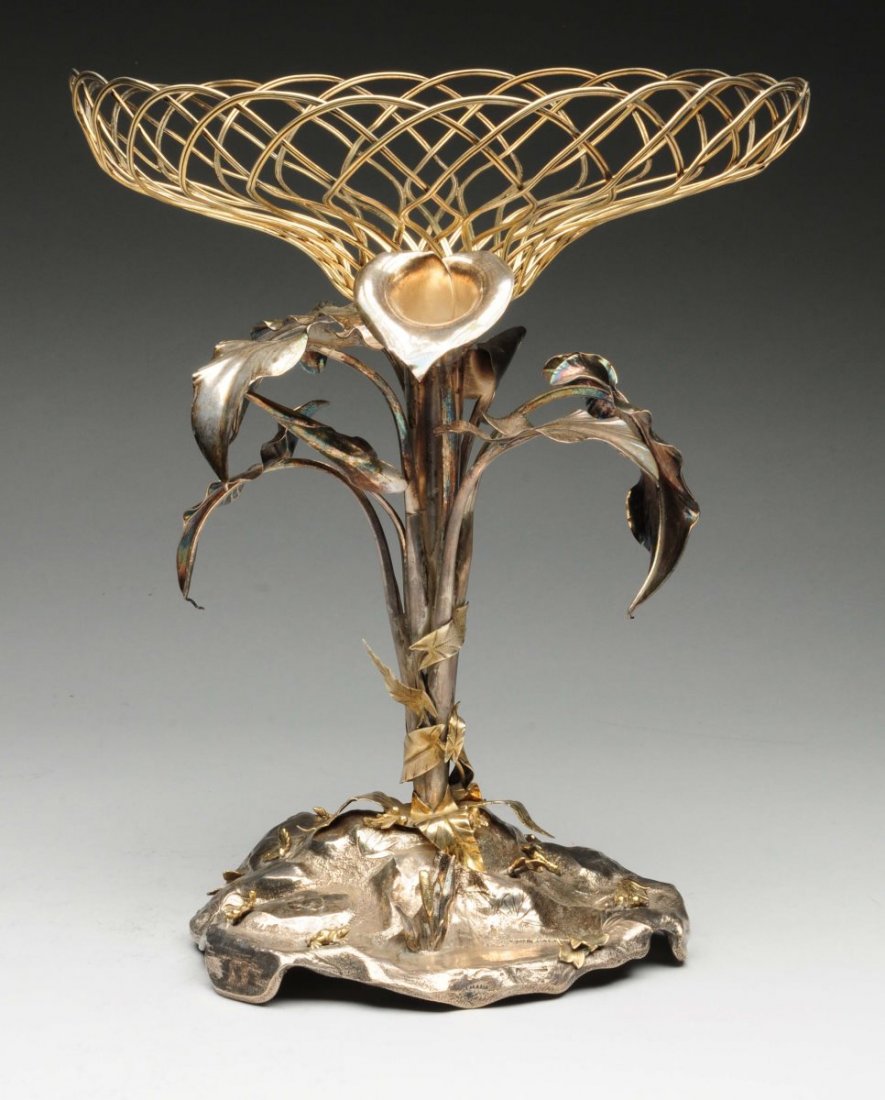 Gorham Sterling Centerpiece. (1 of 5)