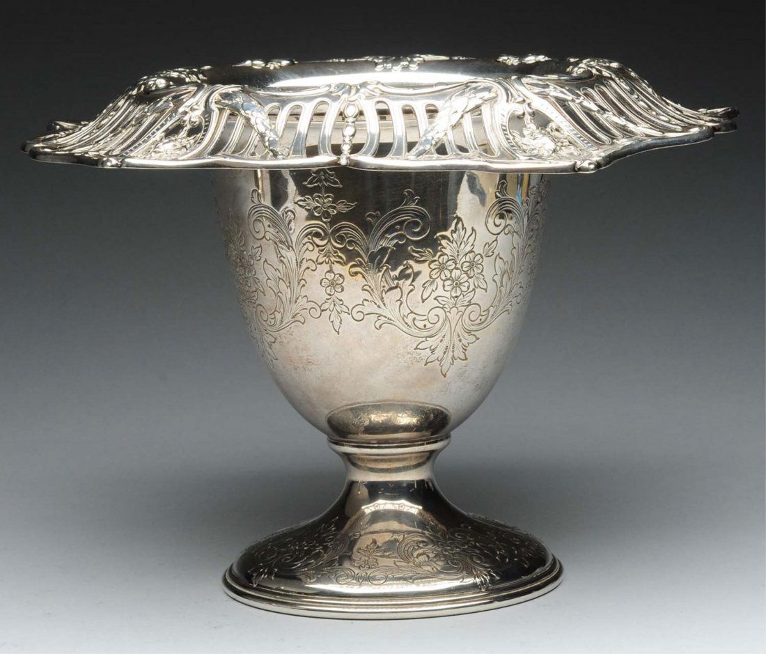 American Sterling Vase. (1 of 8)