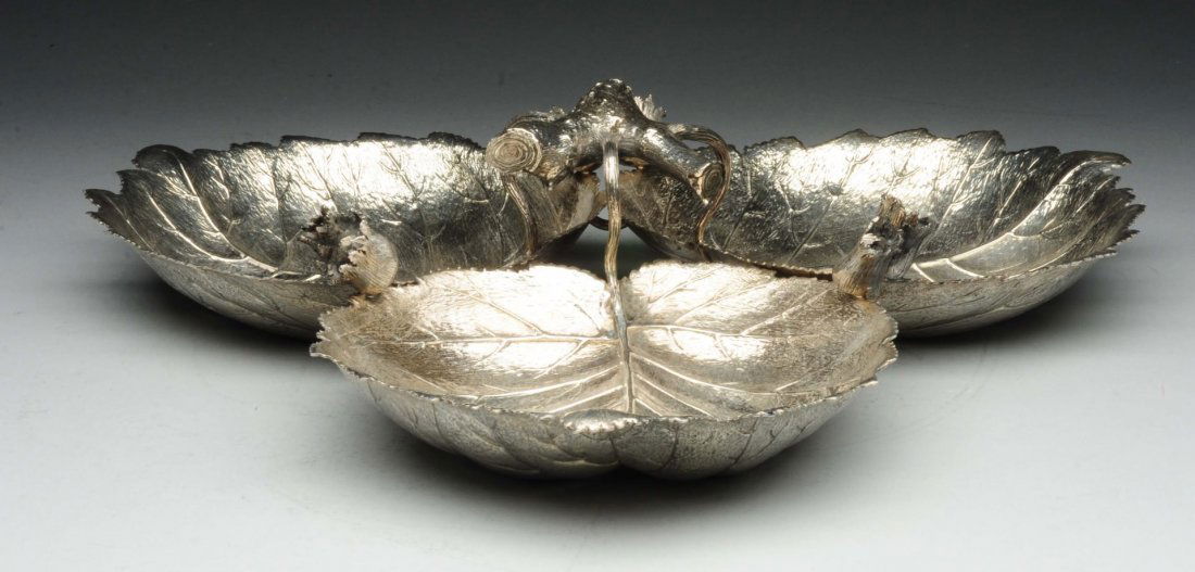 Buccellati Sterling Figural Serving Dish. (1 of 3)
