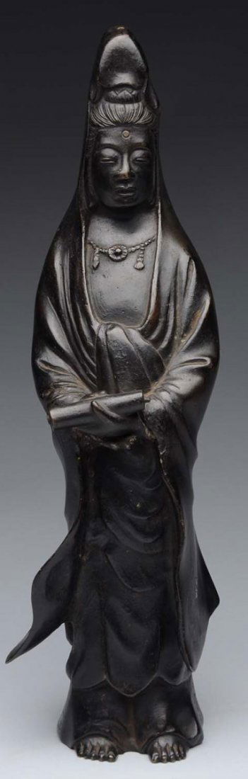 Bronze Asian Figure. (1 of 4)