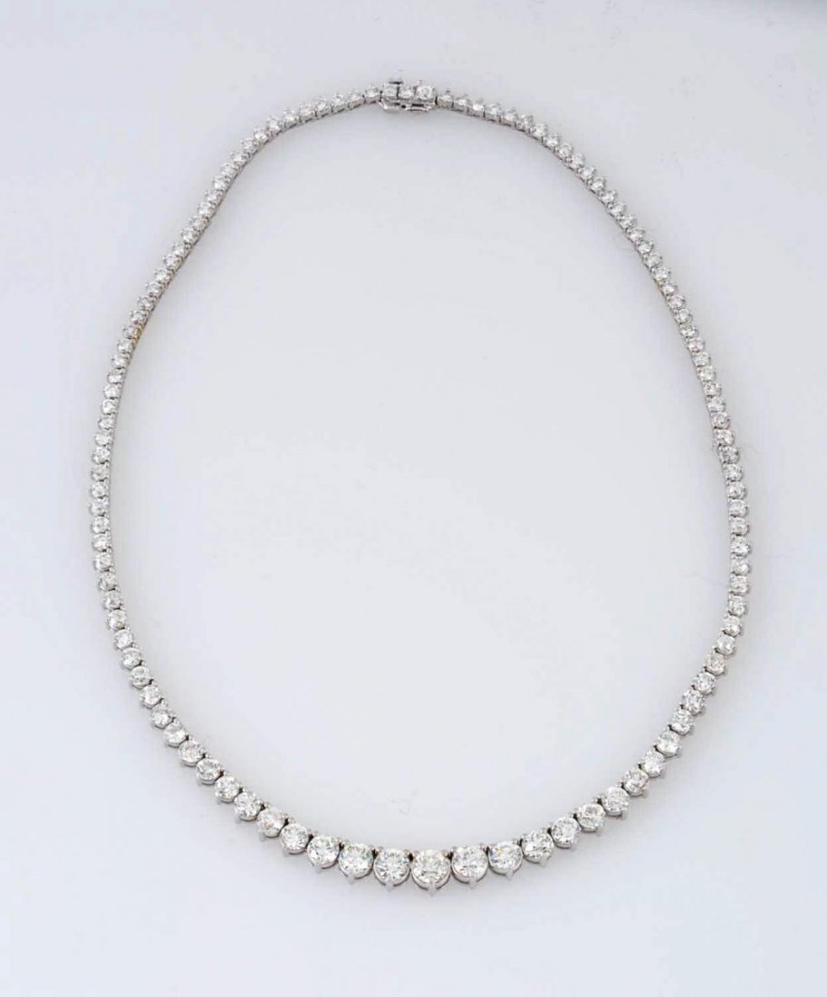 17ct Diamond Riveria Necklace. (1 of 2)