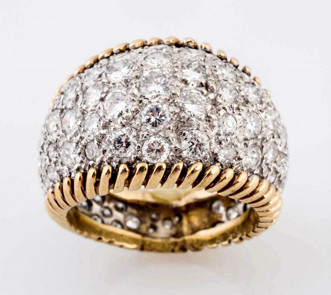 Pave Diamond Ring. (1 of 7)