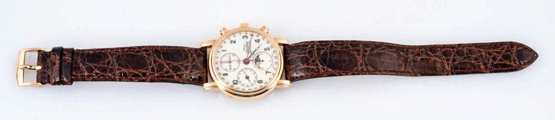 Walden 18K Perpetual Chronograph Watch. (1 of 5)