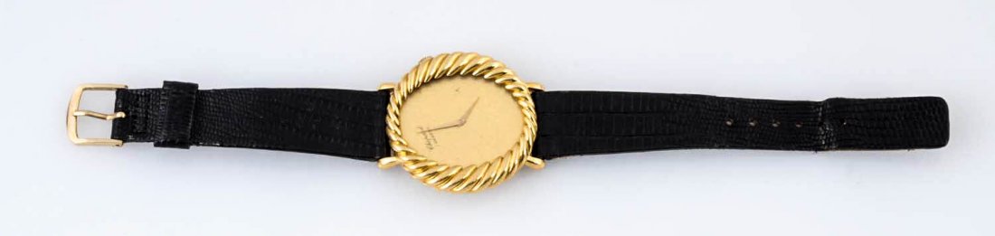 Chopard 18K Gold Watch. (1 of 3)