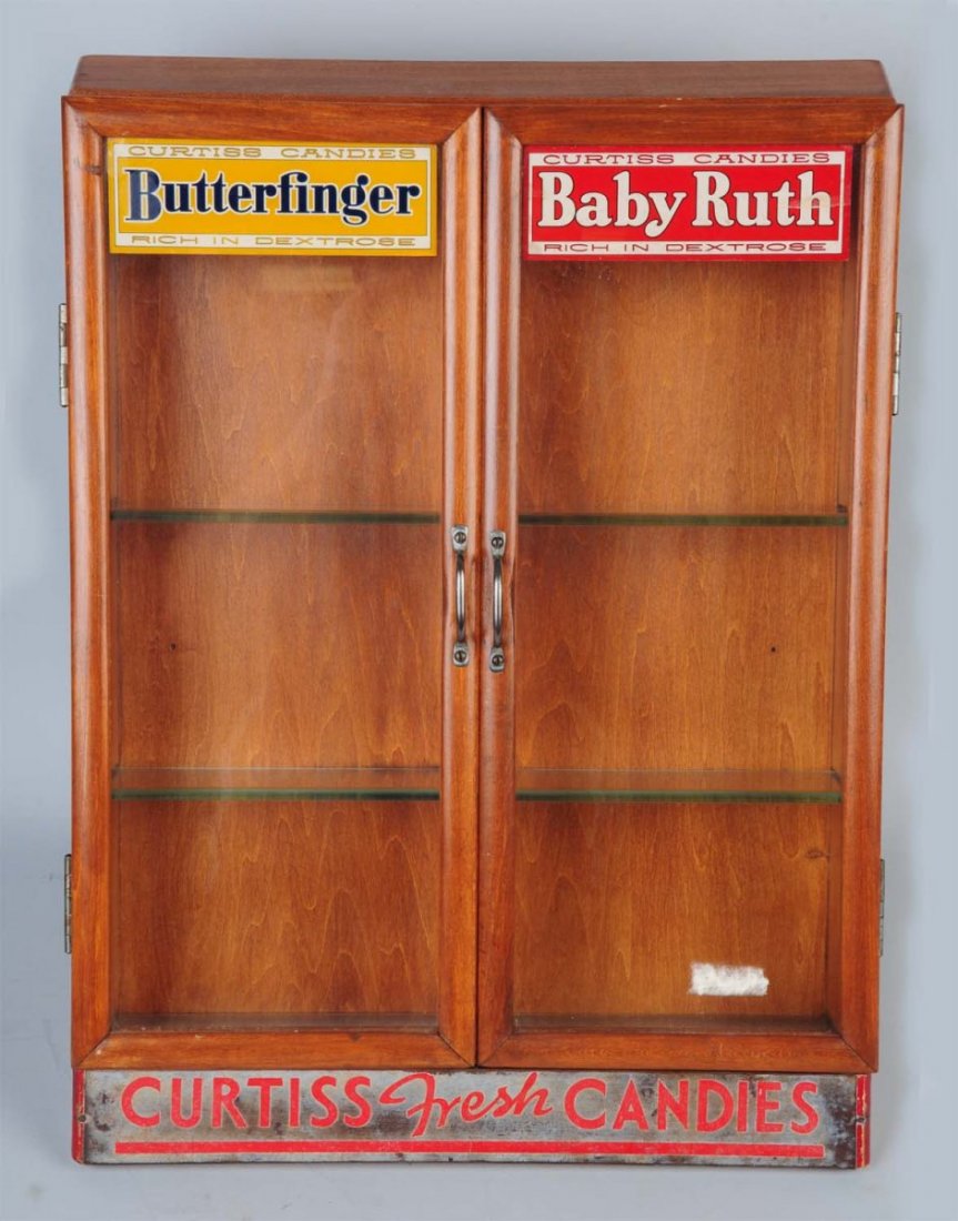 Curtiss Candy Glass Front Display. (1 of 1)