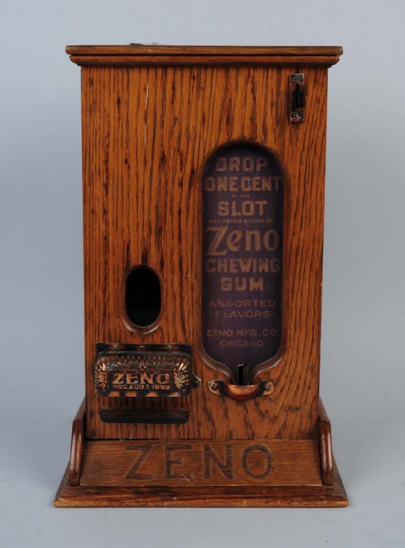 Zeno Chewing Gum Coin-Op Machine. (1 of 1)