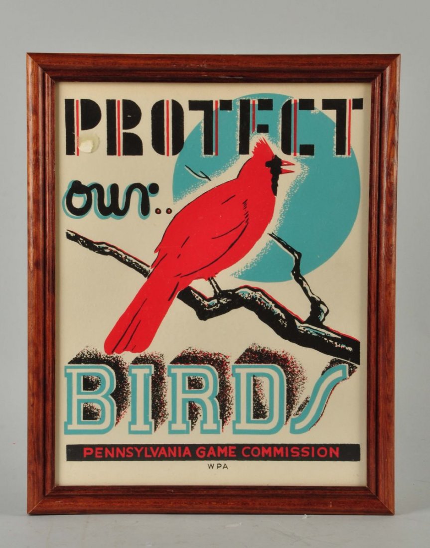 Pennsylvania Game Commission Protect Our Birds. (1 of 1)