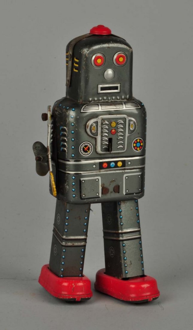 Japanese Space Man Tin Robot. (1 of 2)
