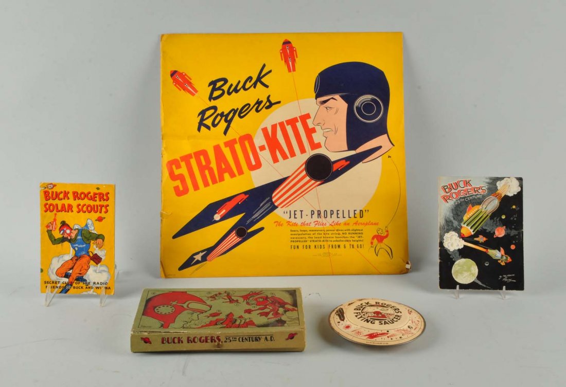 Lot Of 5: Buck Roger Items. (1 of 2)