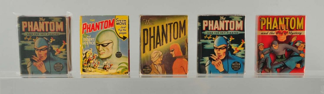 Lot Of 5: Phantom Big Little Books. (1 of 1)