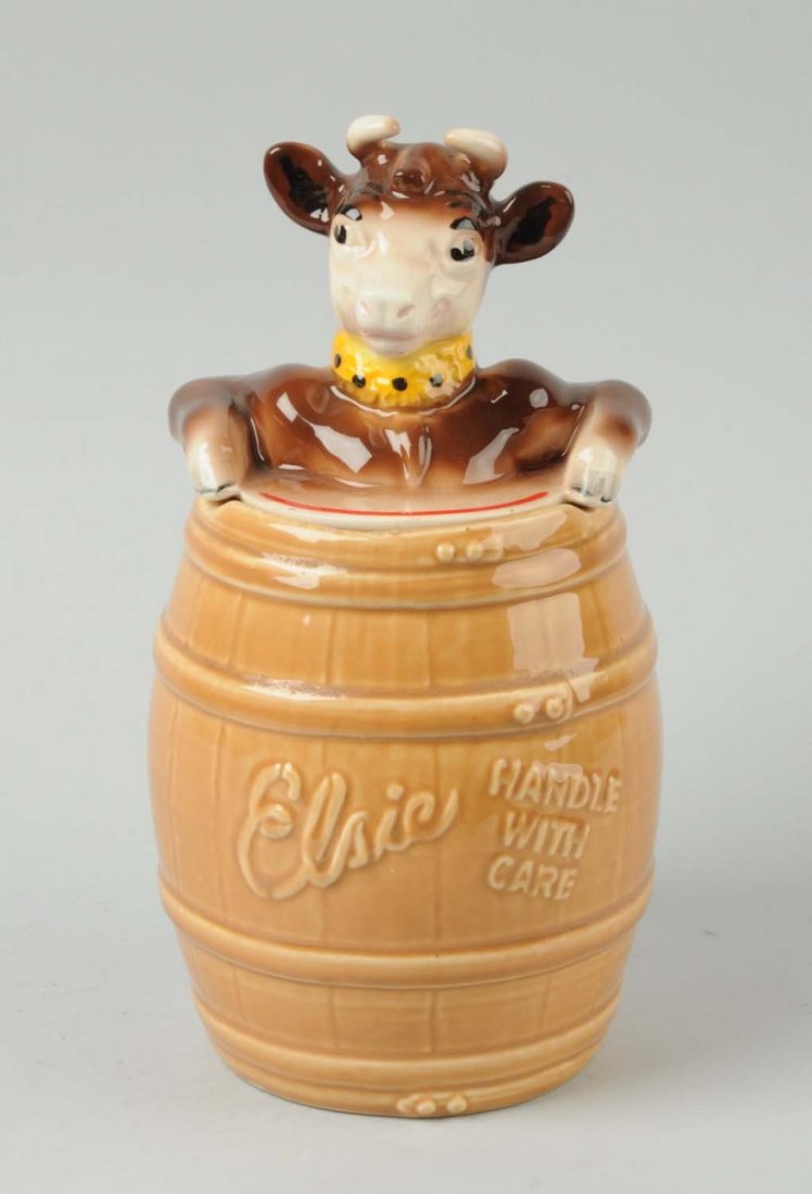 Pottery Guild Elsie the Cow Cookie Jar. (1 of 2)