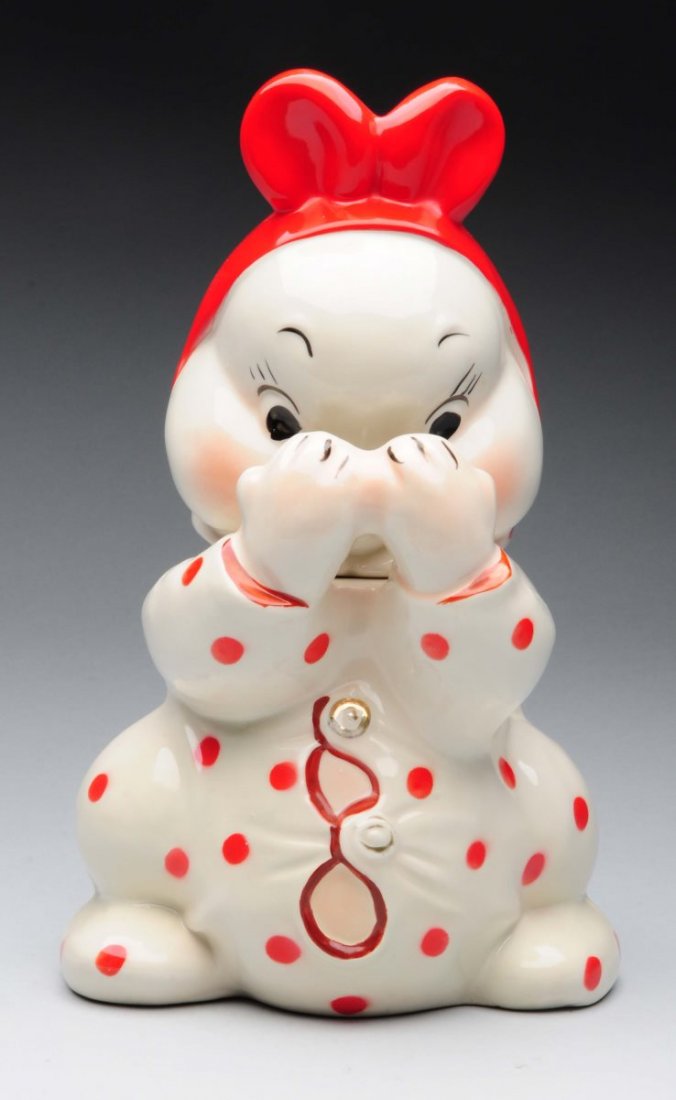 Regal China Peek-a-Boo Cookie Jar. (1 of 4)
