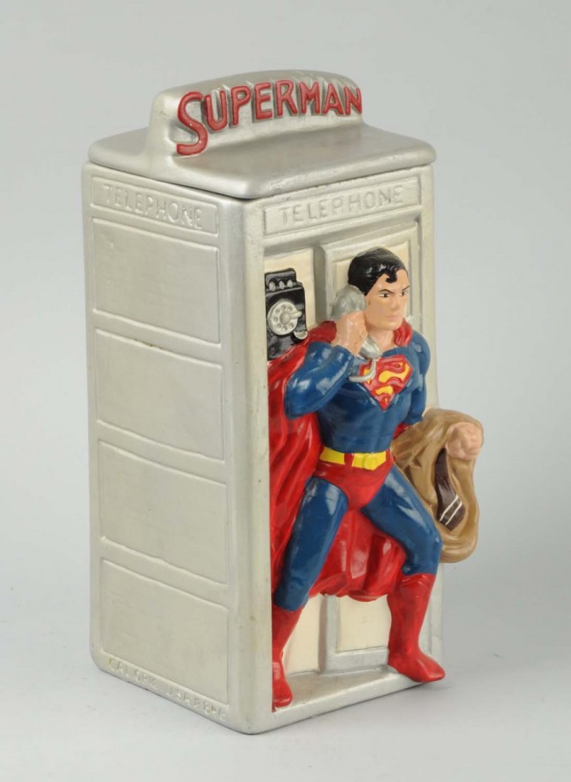 California Originals Superman Cookie Jar. (1 of 3)