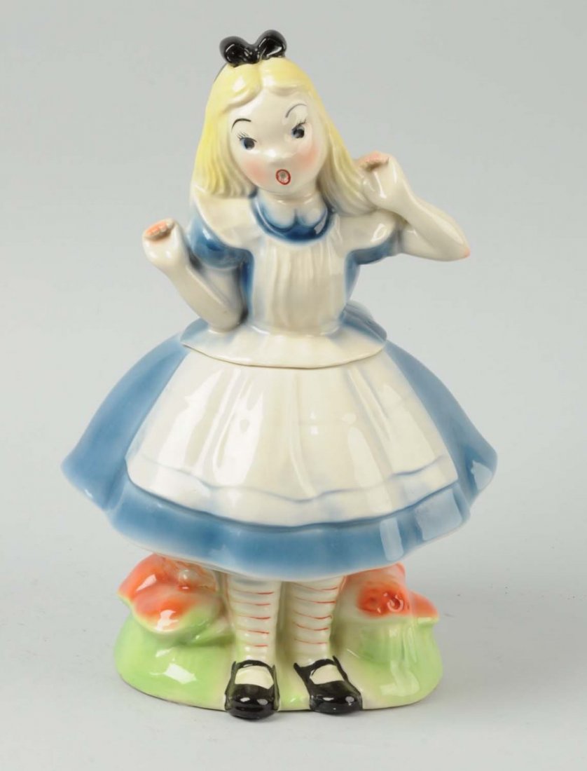 Regal China Alice in Wonderland Cookie Jar. (1 of 2)