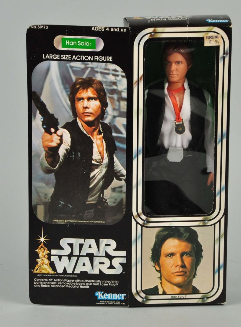 1978 "Star Wars" Han Solo Toy Action Figure. (1 of 1)