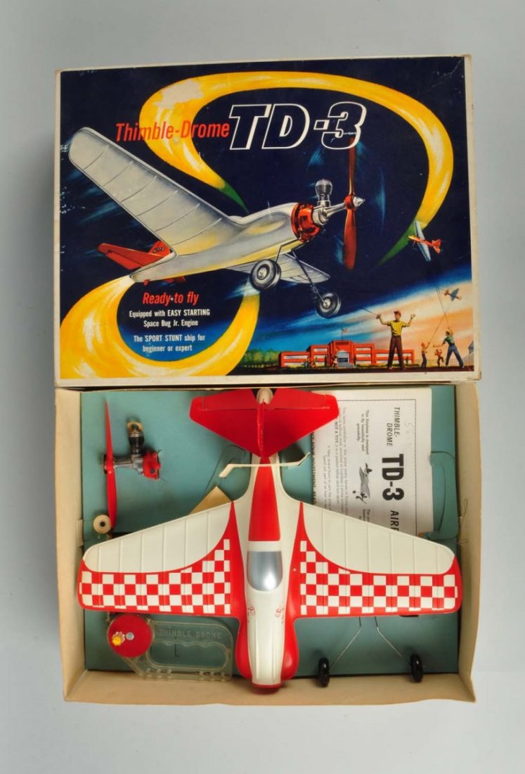 Cox Thimble Drome TD 3 Plane in Box.