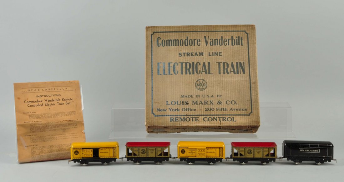Marx Commodore Vanderbilt Electrical Train in Box. (1 of 1)