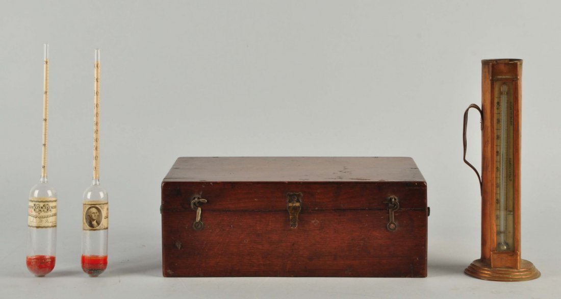 Internal Revenue Whiskey Proof Tester With Box. (1 of 2)