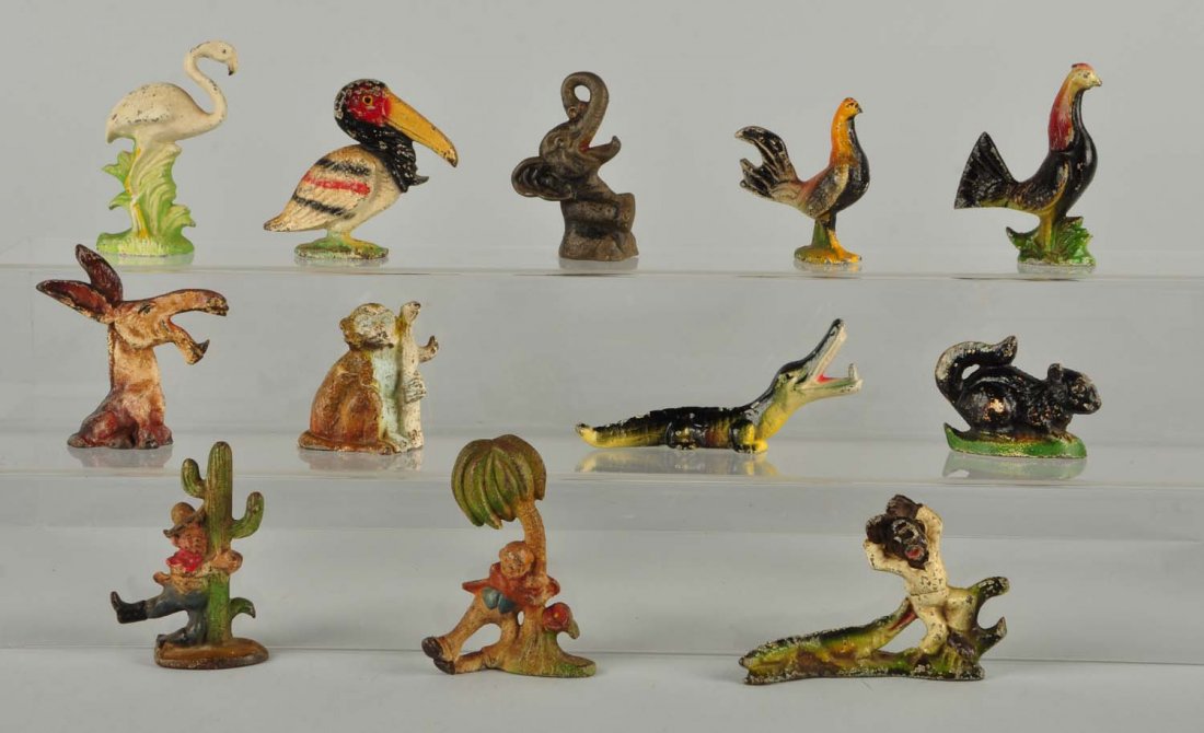 Lot Of 12: Cast Iron & Hollow Blow Mold Btl Opener (1 of 1)