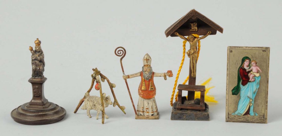 Lot Of 5: Vienna Bronze Miniature Figures. (1 of 1)