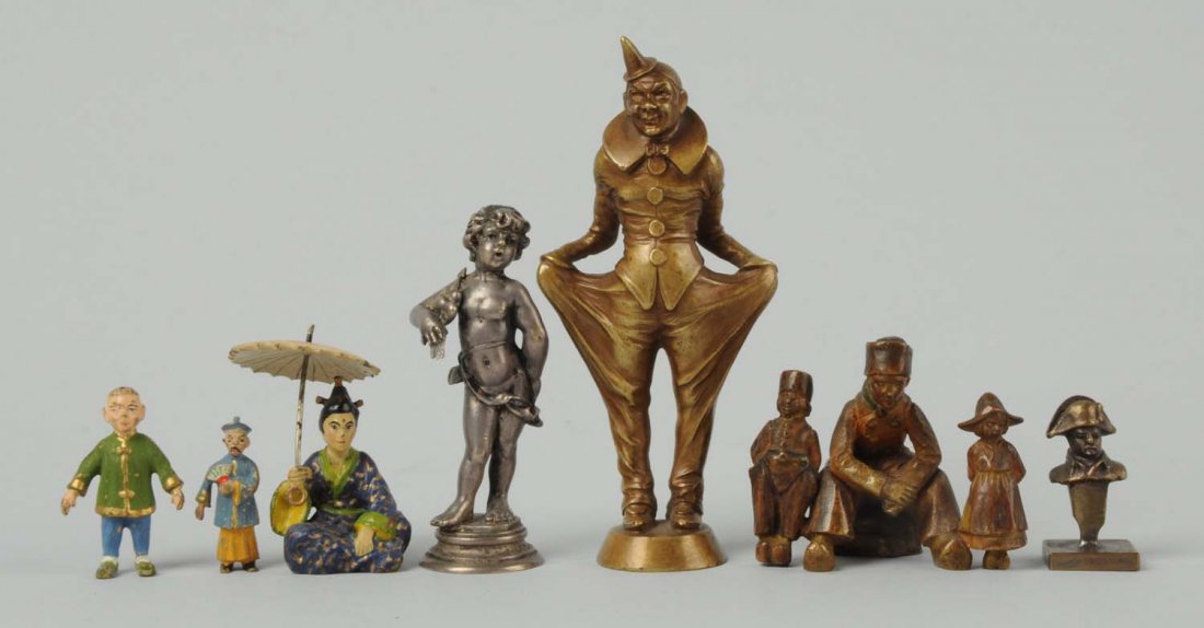 Lot Of 7 Vienna Bronze Miniature Figures (1 of 1)