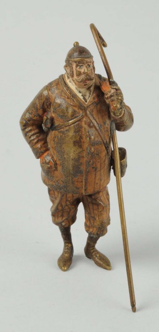 Dandy Englishman Bronze Statue. (1 of 2)