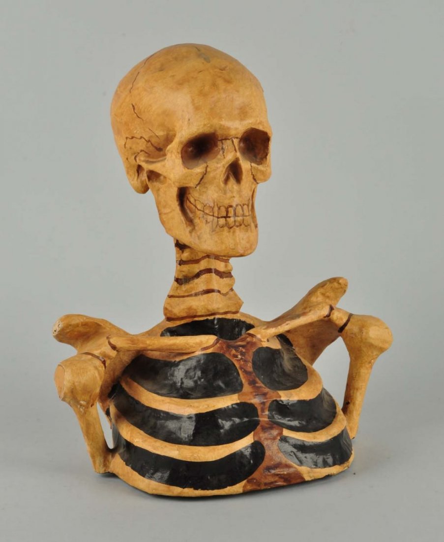 Papier Mache Skeleton Figure. (1 of 3)