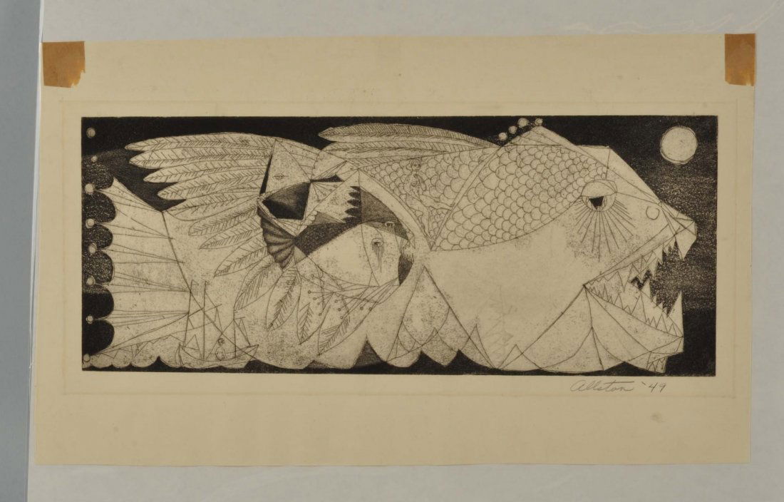 George Allston (American 20th Century). (1 of 2)