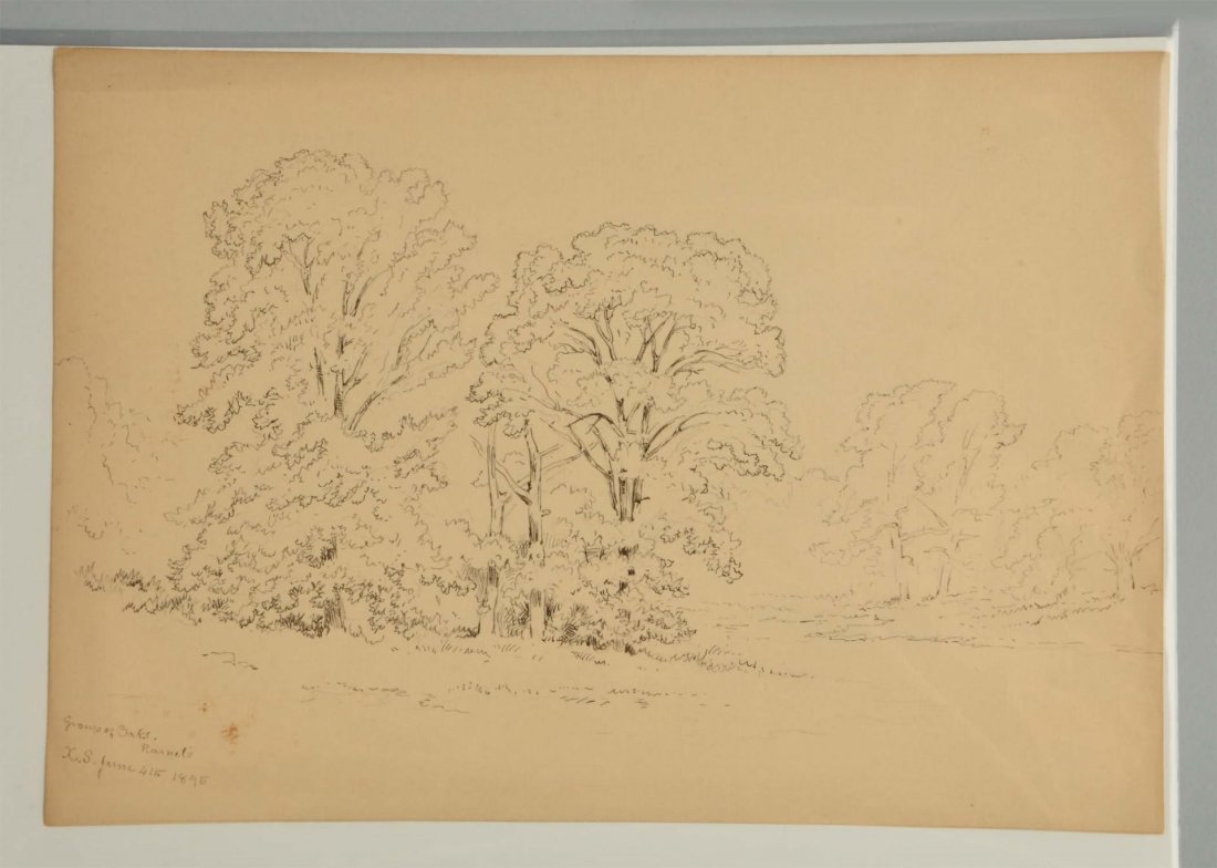 Xanthus Smith Drawing. (1 of 3)