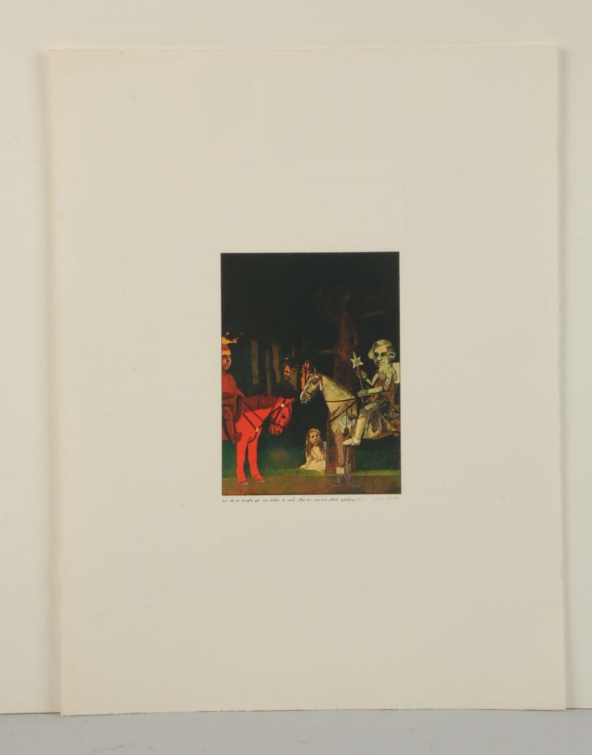 Screen Print By Peter Blake. (1 of 4)