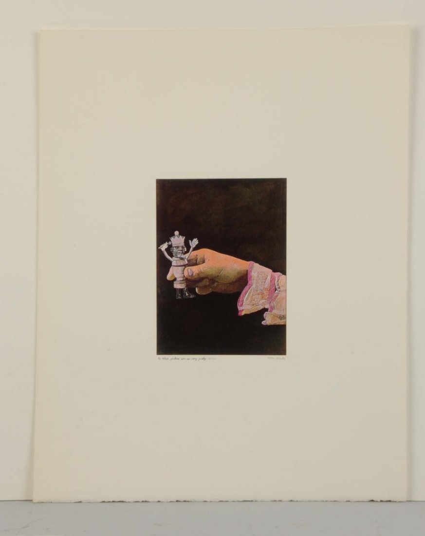 Screen Print By Peter Blake. (1 of 4)