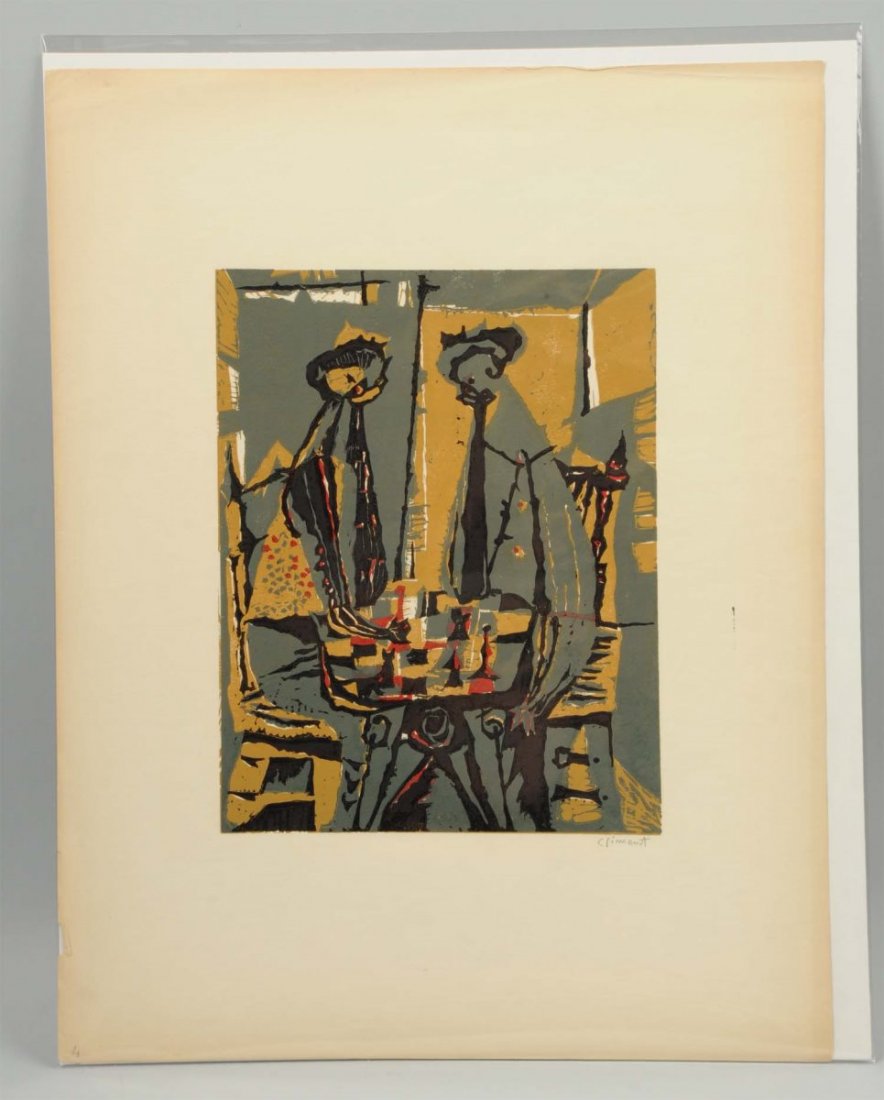 Painting by Enrique Climent. (1 of 2)